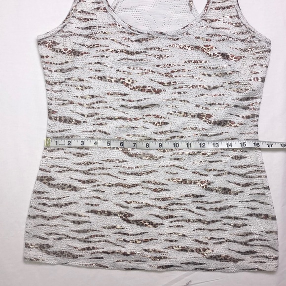 Bebe Tank Top with metallic leopard print - Picture 4 of 7